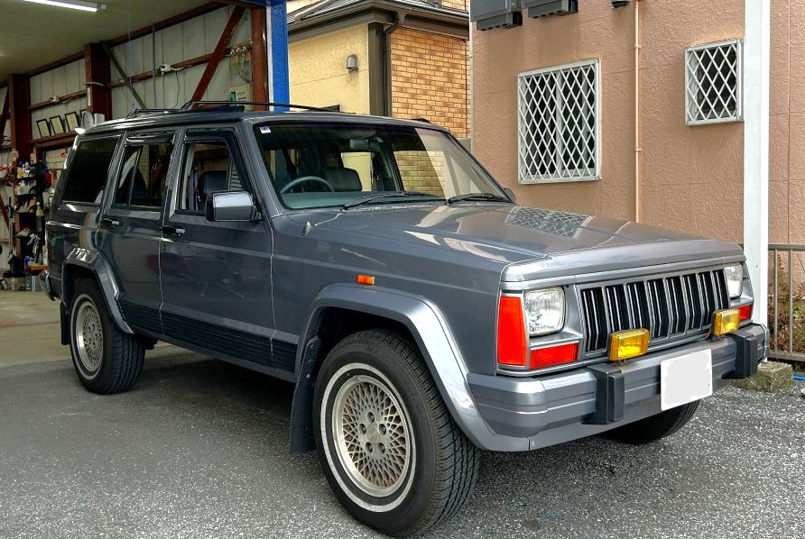 ジープチェロキー（JEEP XJ）天井張り替え｜千葉・東京・埼玉・神奈川・茨城