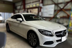 ベンツ天井張り替え